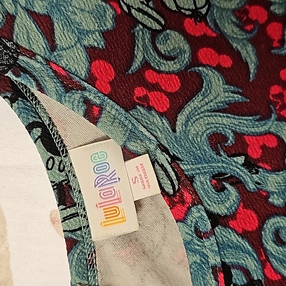 Lularoe Amelia dress. Size small Mickey and Minnie. - Picture 3 of 4
